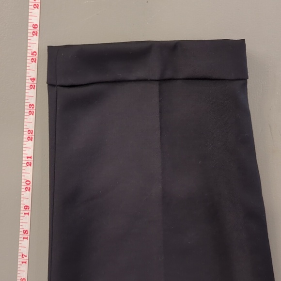 J Crew Wool Trousers City Fit Black size 12 - Picture 10 of 10